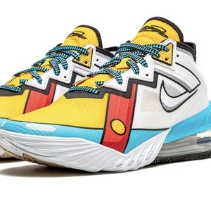 Limited Edition Nike Lebron 18 Low Stewie Griffin Men's Basketball Shoes